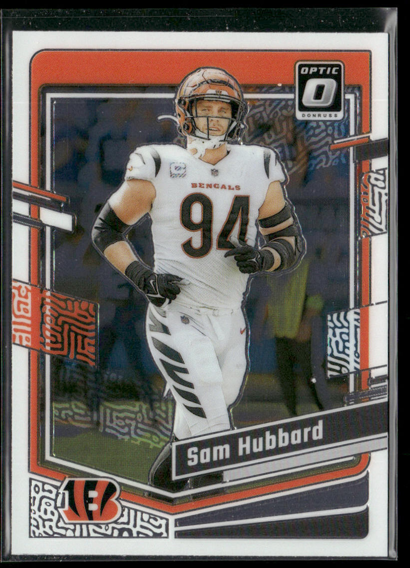 Sam Hubbard 2023 Donruss Optic #44 Cincinnati Bengals