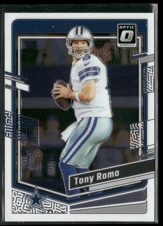 Tony Romo 2023 Donruss Optic #51 Dallas Cowboys