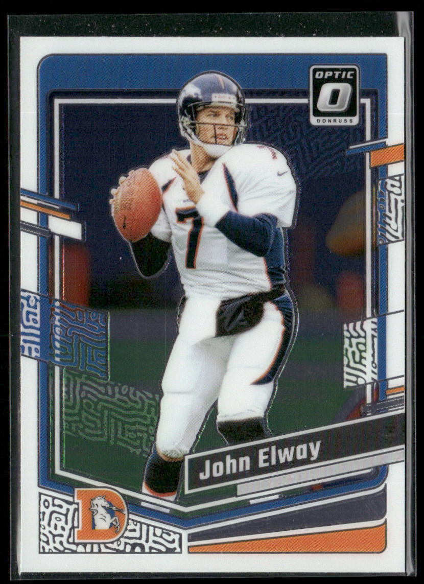 John Elway 2023 Donruss Optic #55 Denver Broncos