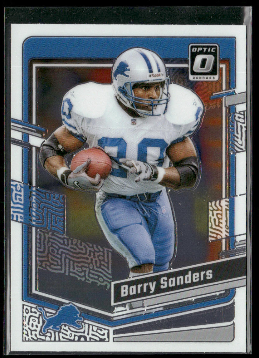 Barry Sanders 2023 Donruss Optic #60 Detroit Lions