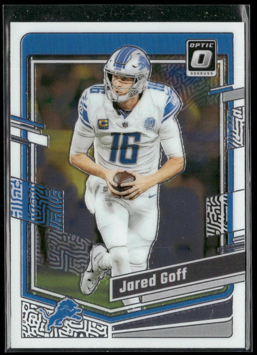 Jared Goff 2023 Donruss Optic #62 Detroit Lions