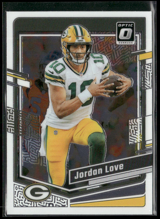 Jordan Love 2023 Donruss Optic #68 Green Bay Packers