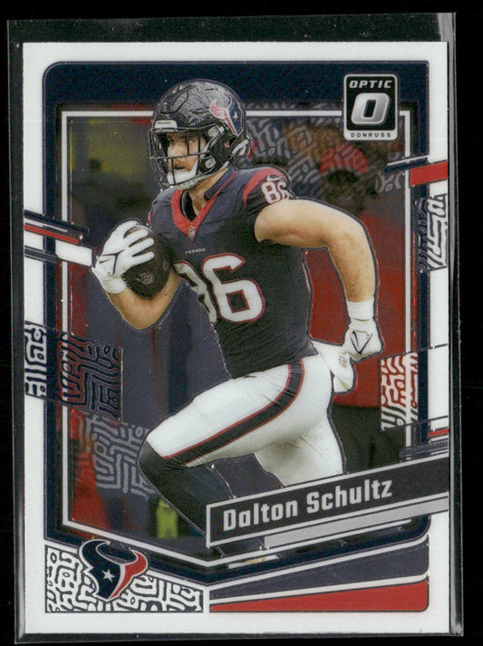 Dalton Schultz 2023 Donruss Optic #71 Houston Texans