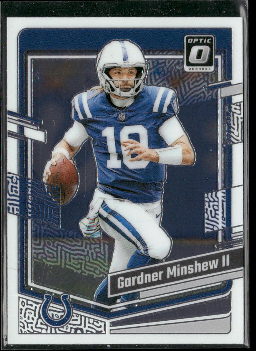 Gardner Minshew II 2023 Donruss Optic #77 Indianapolis Colts