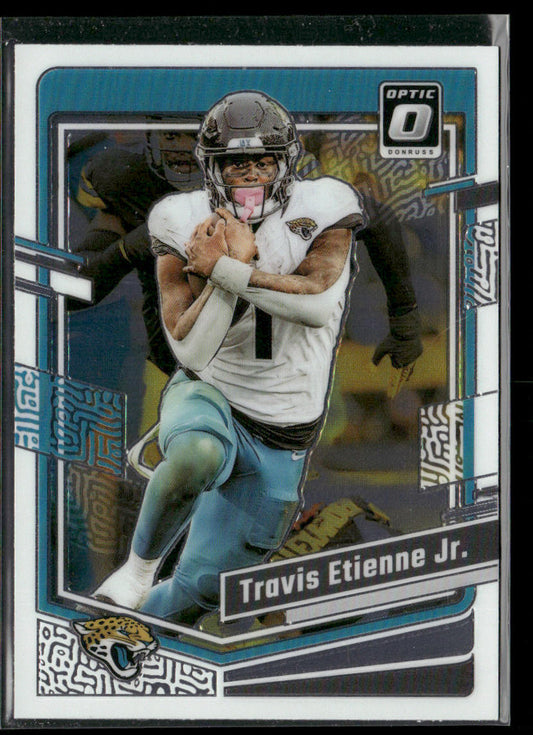 Travis Etienne Jr. 2023 Donruss Optic #86 Jacksonville Jaguars