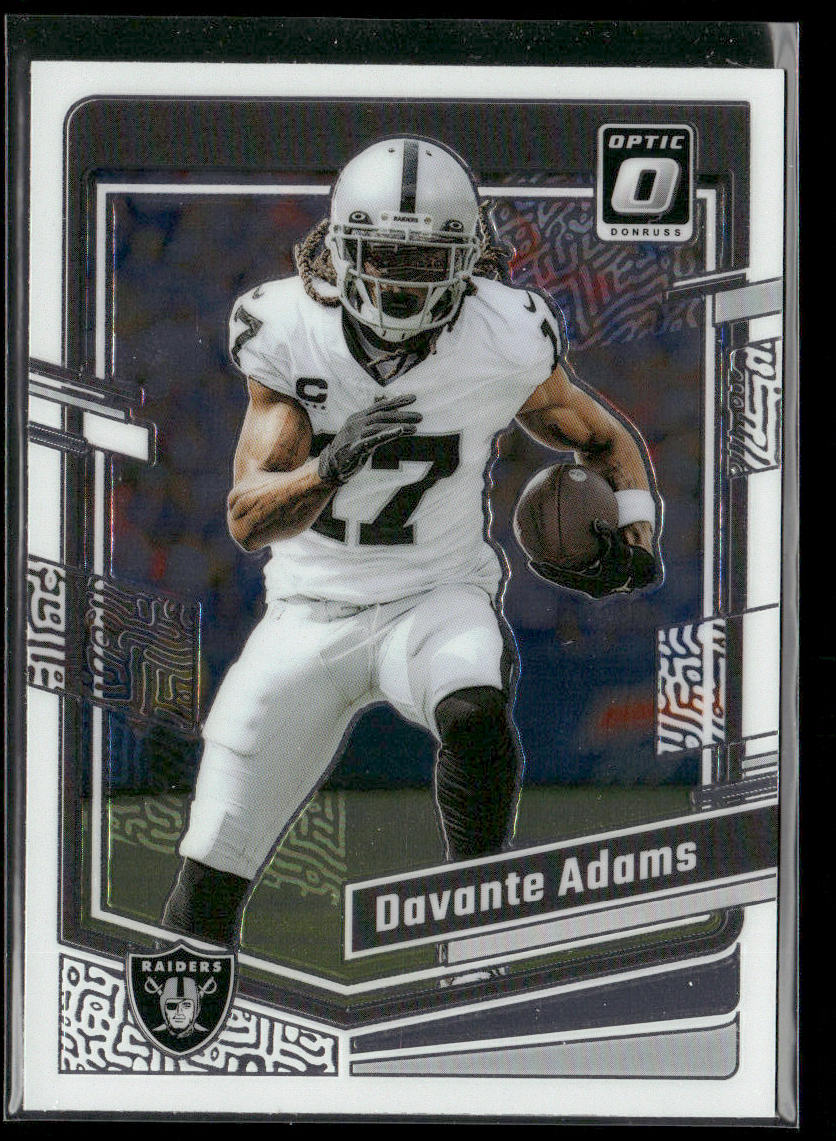 Davante Adams 2023 Donruss Optic #96 Las Vegas Raiders