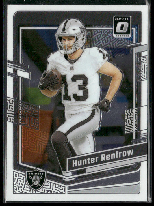 Hunter Renfrow 2023 Donruss Optic #97 Las Vegas Raiders