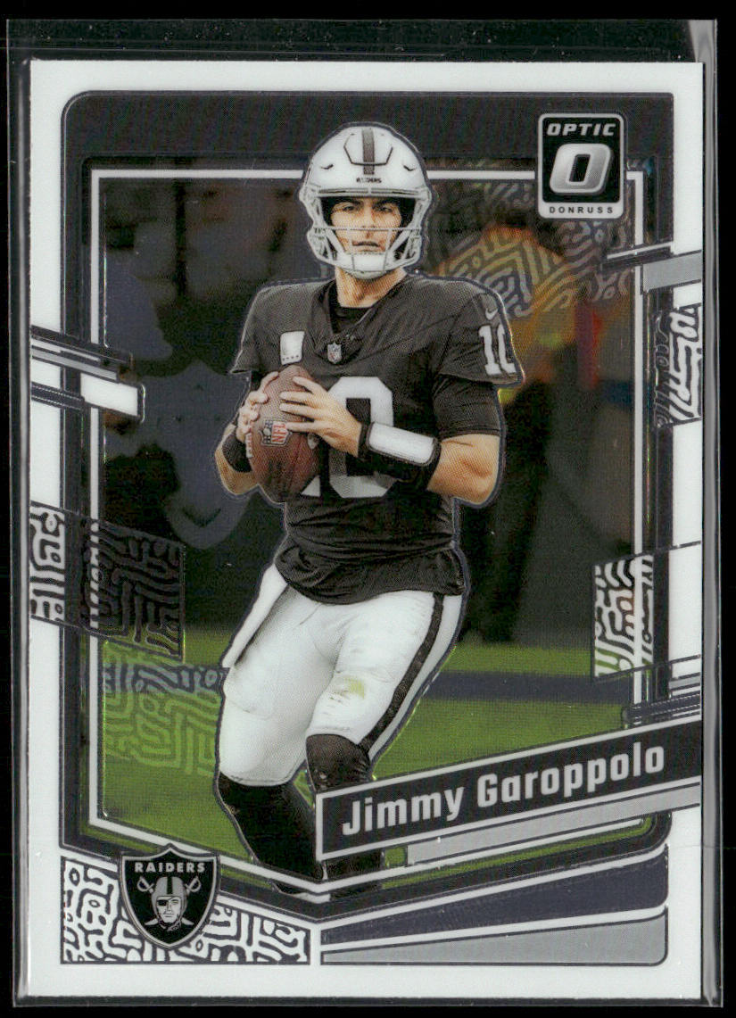 Jimmy Garoppolo 2023 Donruss Optic #98 Las Vegas Raiders
