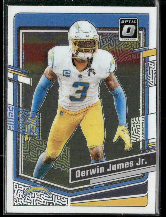 Derwin James Jr. 2023 Donruss Optic #102 Los Angeles Chargers