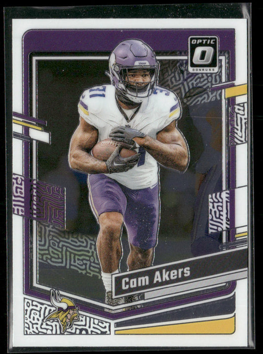 Cam Akers 2023 Donruss Optic #109 Minnesota Vikings
