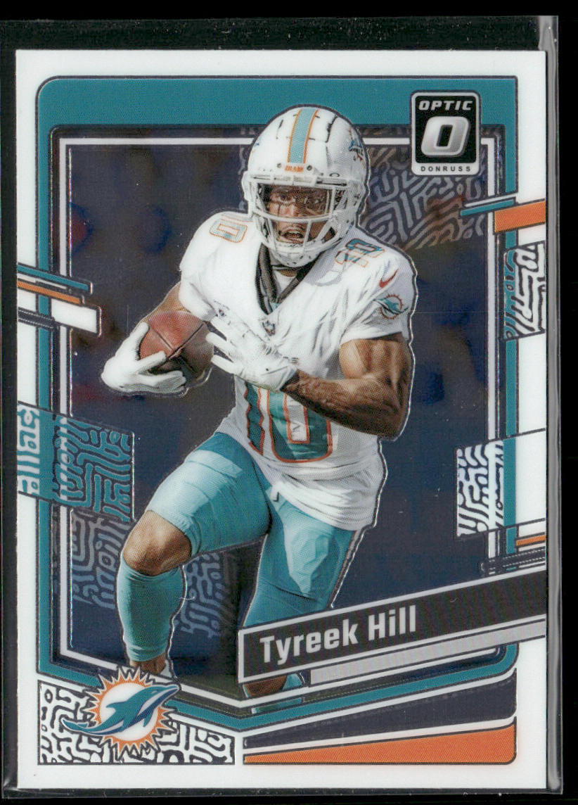 Tyreek Hill 2023 Donruss Optic #119 Miami Dolphins