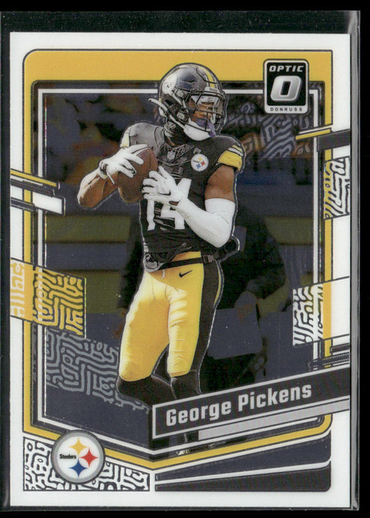 George Pickens 2023 Donruss Optic #160 Pittsburgh Steelers