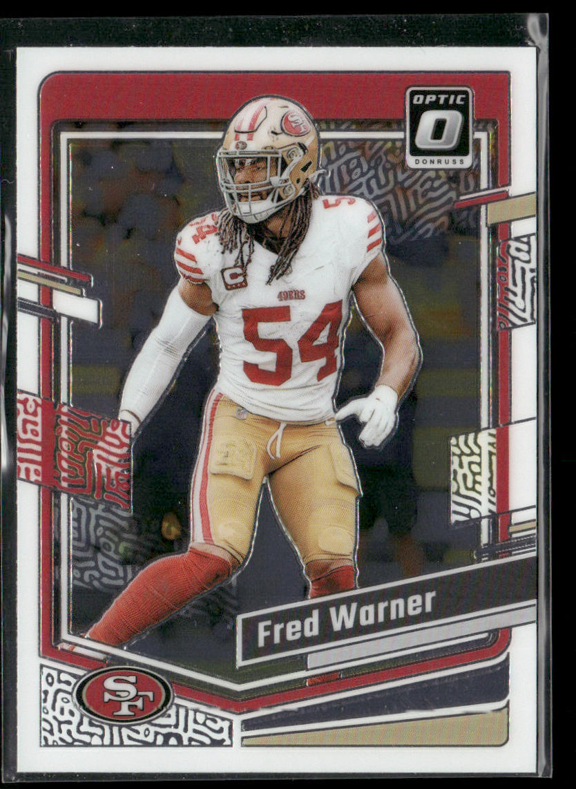 Fred Warner 2023 Donruss Optic #171 San Francisco 49ers