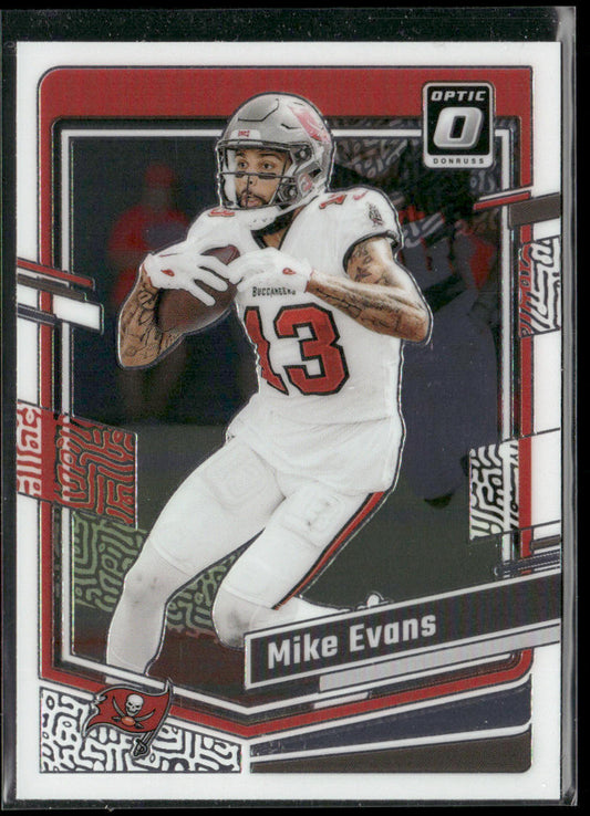 Mike Evans 2023 Donruss Optic #186 Tampa Bay Buccaneers