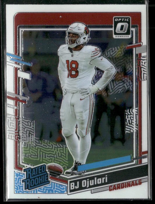 BJ Ojulari 2023 Donruss Optic #201 RC Arizona Cardinals