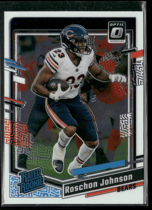 Roschon Johnson 2023 Donruss Optic #217 RC Chicago Bears