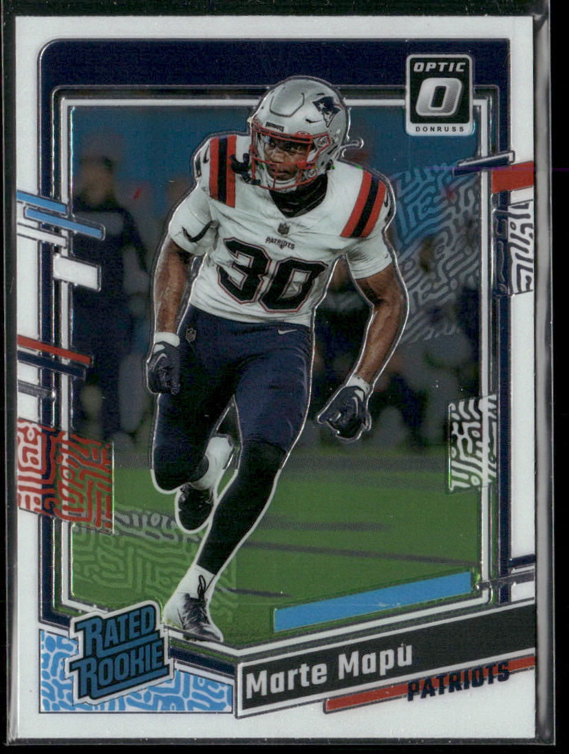 Marte Mapu 2023 Donruss Optic #275 RC New England Patriots