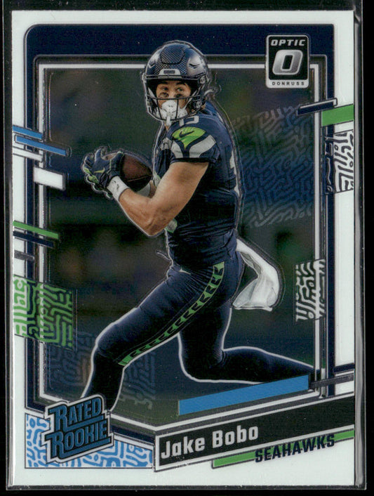 Jake Bobo 2023 Donruss Optic #288 RC Seattle Seahawks