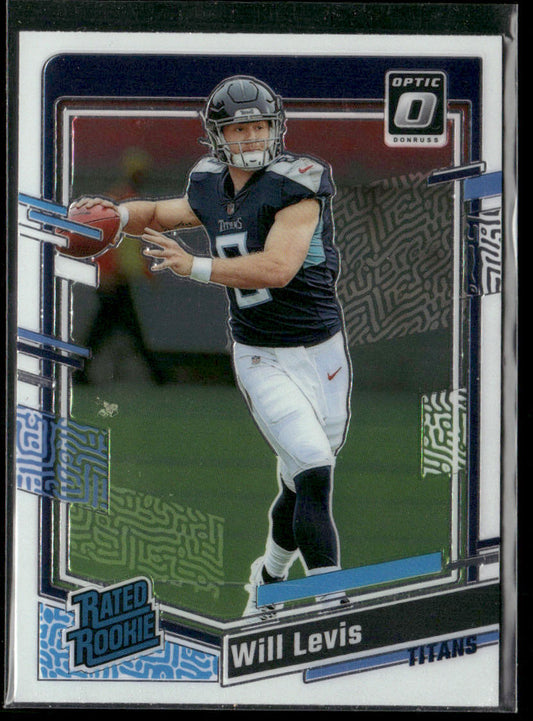 Will Levis 2023 Donruss Optic #298 RC Tennessee Titans