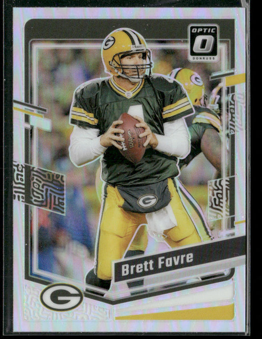 Brett Favre 2023 Donruss Optic Holo #64 Green Bay Packers