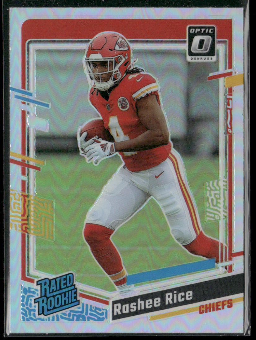 Rashee Rice 2023 Donruss Optic Holo #257 RC Kansas City Chiefs