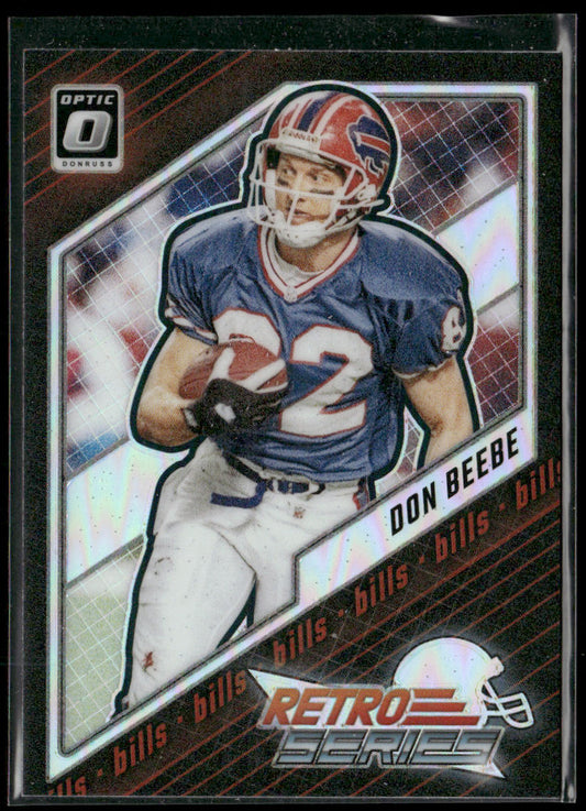 Don Beebe 2023 Donruss Optic Retro Series #9 Buffalo Bills