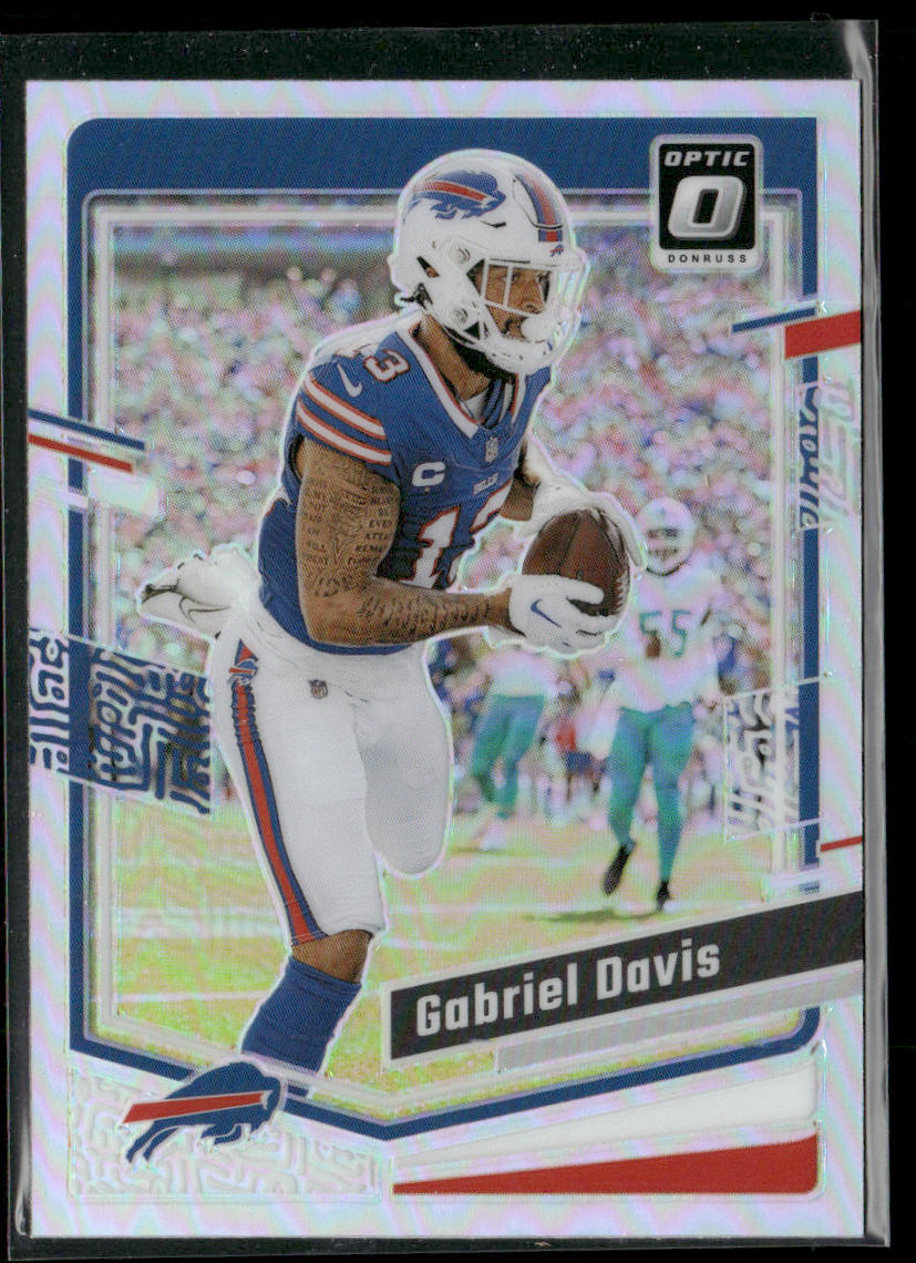Gabriel Davis 2023 Donruss Optic Holo #20 Buffalo Bills