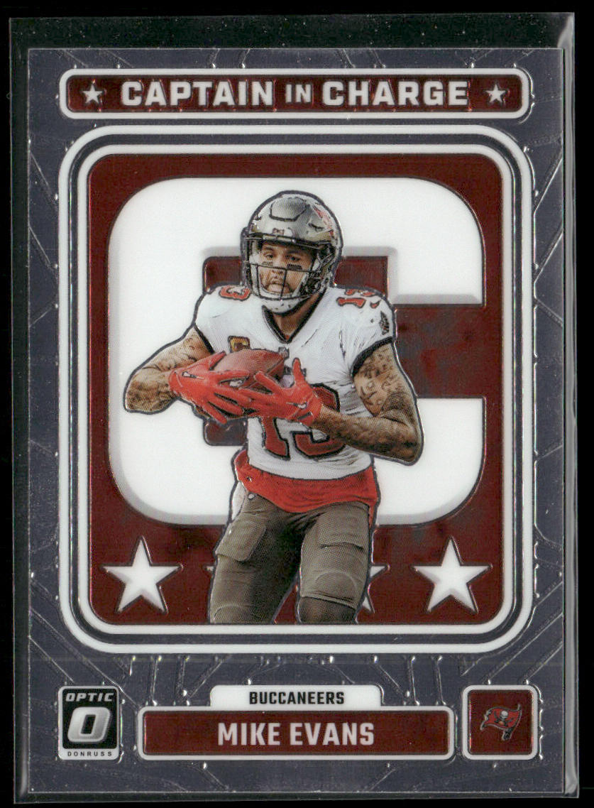 Mike Evans 2023 Donruss Optic Captain In Charge #CC-ME Tampa Bay Buccaneers