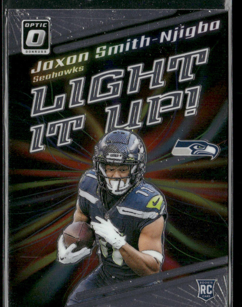 Jaxon Smith-Njigba 2023 Donruss Optic Light It Up! #LU-JSN Seattle Seahawks