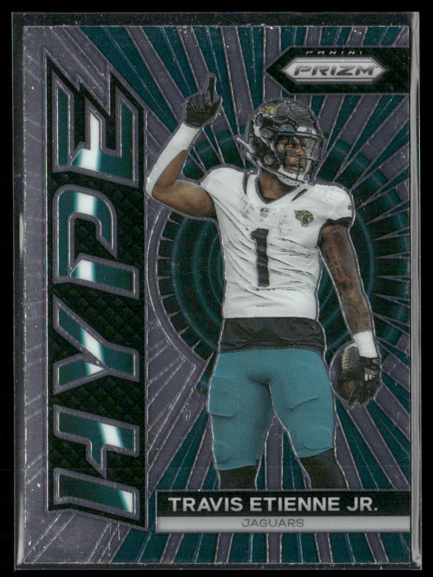 Travis Etienne Jr. 2023 Panini Prizm Hype #H-12 Jacksonville Jaguars