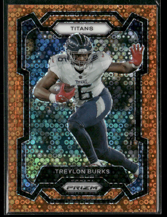 Treylon Burks 2023 Panini Prizm Disco #291 Tennessee Titans