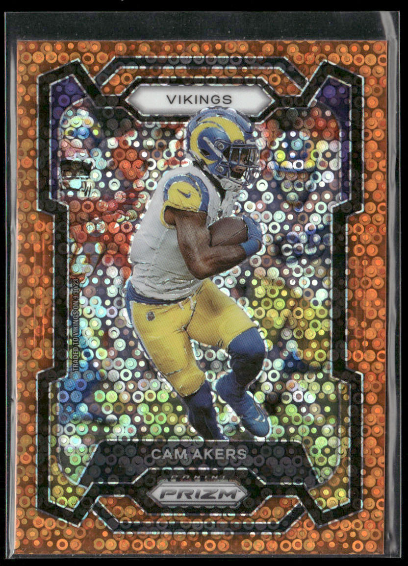Cam Akers 2023 Panini Prizm Disco #164 Minnesota Vikings