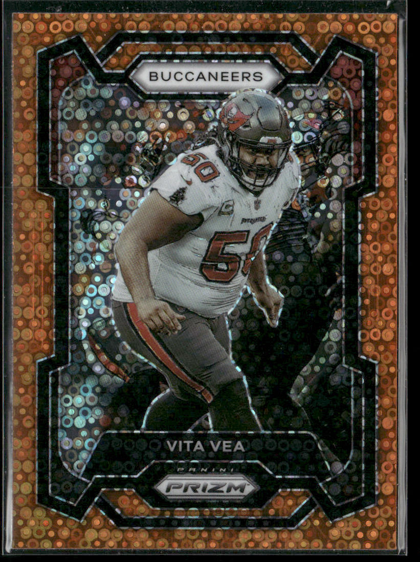 Vita Vea 2023 Panini Prizm Disco #282 Tampa Bay Buccaneers