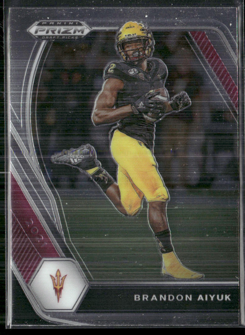 Brandon Aiyuk 2021 Panini Prizm Draft Picks Collegiate #68