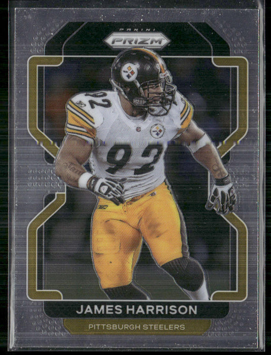James Harrison 2021 Panini Prizm #259 Pittsburgh Steelers