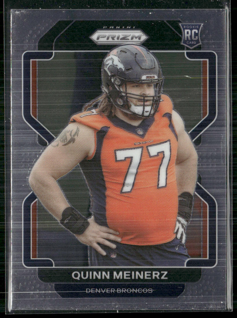 Quinn Meinerz 2021 Panini Prizm #430 RC Denver Broncos