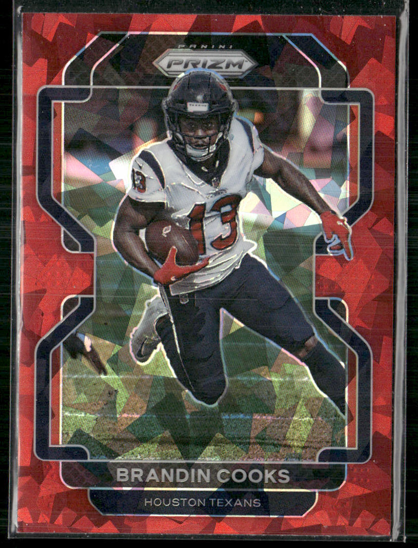 Brandin Cooks 2021 Panini Prizm Red Ice #32 Houston Texans