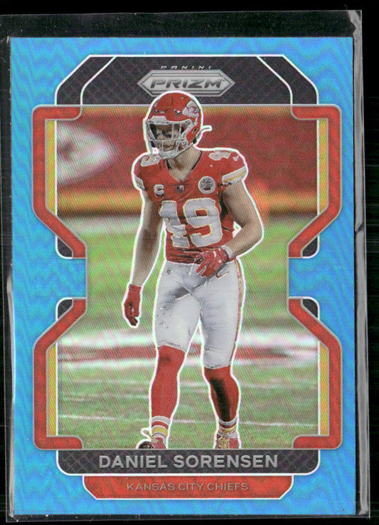 Daniel Sorensen 2021 Panini Prizm Light Blue #193 Kansas City Chiefs