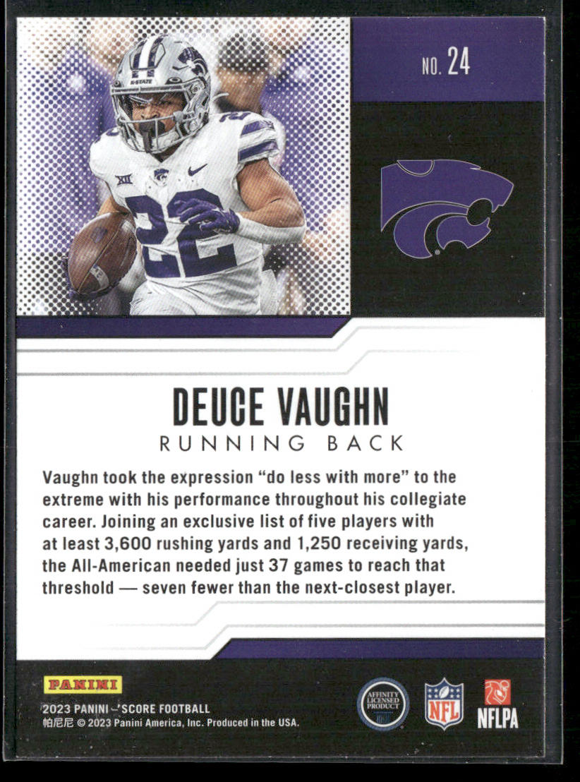 Deuce Vaughn 2023 Score Protential #24 Kansas State Wildcats