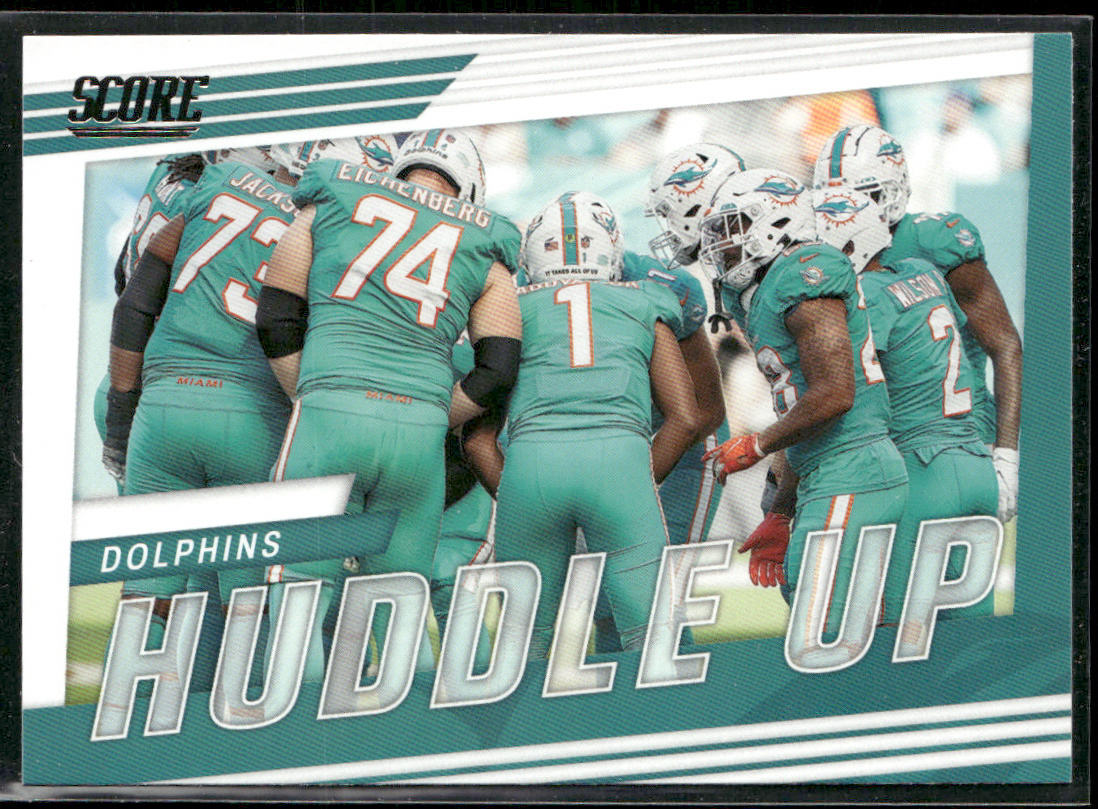 Miami Dolphins 2022 Score Huddle Up #HU-MIA Miami Dolphins