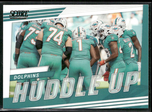 Miami Dolphins 2022 Score Huddle Up #HU-MIA Miami Dolphins