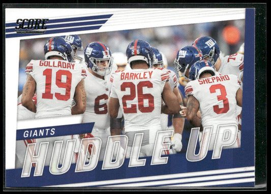 New York Giants 2022 Score Huddle Up #HU-NYG New York Giants