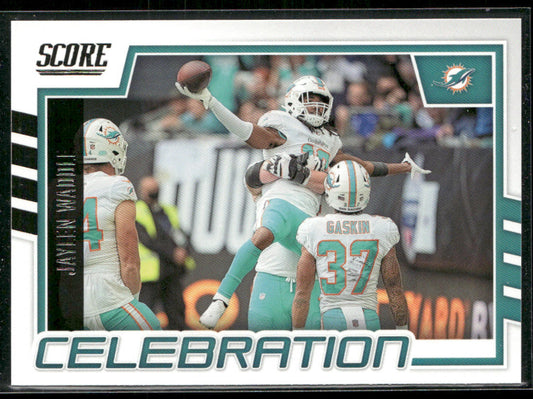 Jaylen Waddle 2022 Score Celebration #C-JW Miami Dolphins