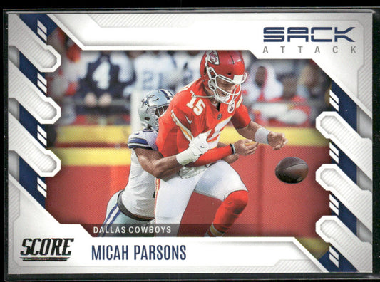 Micah Parsons 2022 Score Sack Attack #SA-MP Dallas Cowboys