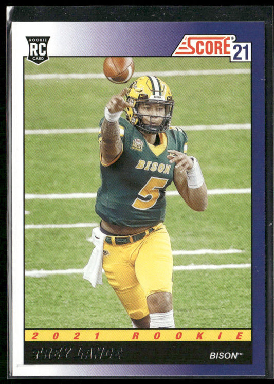 Trey Lance 2021 Score 1991 Throwback #TB3 North Dakota State Bison