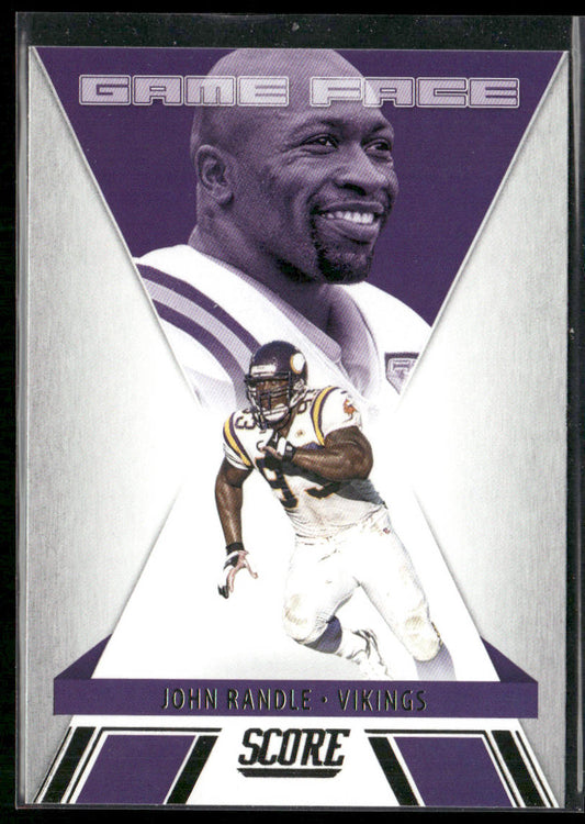 John Randle 2021 Score Game Face #GF10 Minnesota Vikings