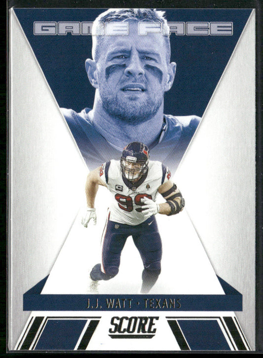 J.J. Watt 2021 Score Game Face #GF4 Houston Texans