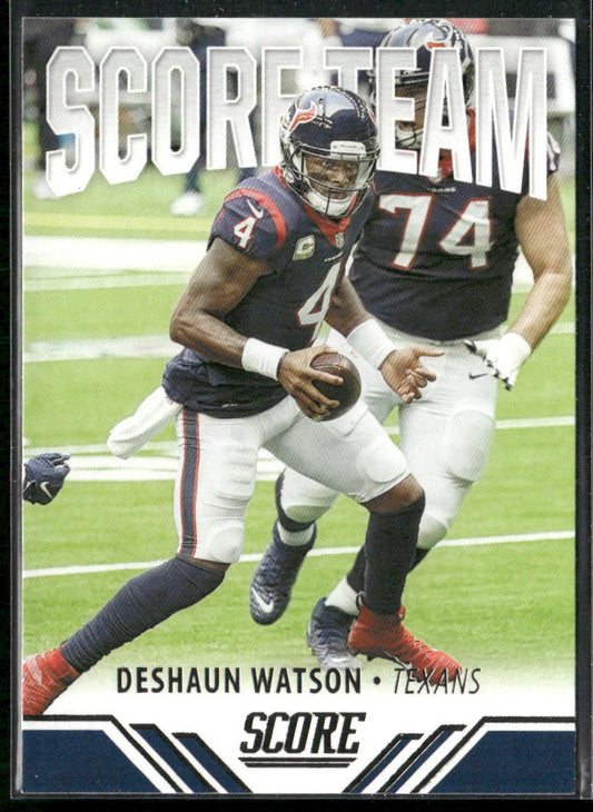 Deshaun Watson 2021 Score Score Team #ST12 Houston Texans