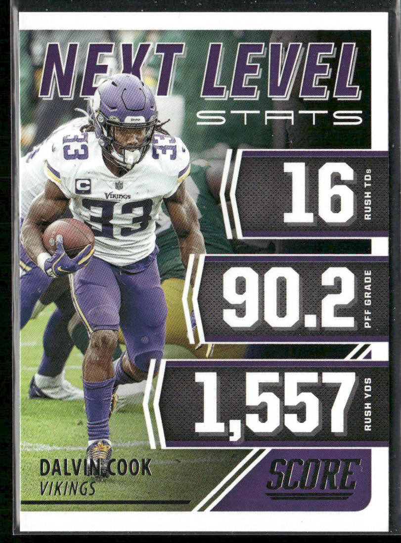 Dalvin Cook 2021 Score Next Level Stats #NL16 Minnesota Vikings