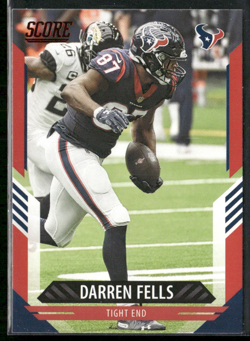 Darren Fells 2021 Score #286 Houston Texans